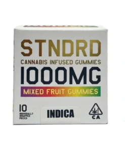 stndrd​​​ Cannabis Infused Gummies – 1000Mg