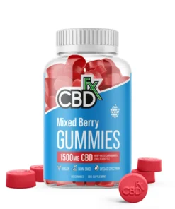 CBDfx, Original Mixed Berry CBD Gummies, Broad Spectrum THC-Free, 60ct, 1500mg CBD Germany