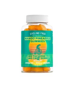 Cycling Frog, 5mg THC + 25mg CBD Gummies, Mango-Pineapple, Full Spectrum, 40ct, 200mg THC + 1000mg CBD Germany