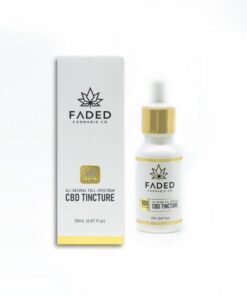 Faded Cannabis Co 500mg CBD Tinctures Germany