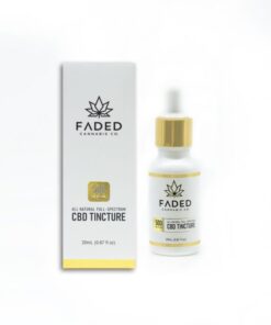 Faded Cannabis Co 500mg CBD Tinctures Germany