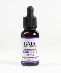 GAIA | FULL SPECTRUM 22:1 CBD:THC DROPS | 1000MG Germany