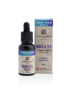 Twisted Extracts Oil Drops Indica 31 – Orange (225mg CBD + 75mg THC – 30ml) Germany