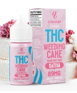 CanaPuff THC/1000mg CBC – Weeding Cake 89mg THC – Liquid, 30 ml Germany